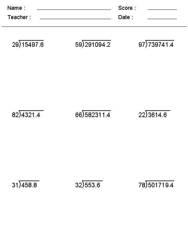 6 decimal form