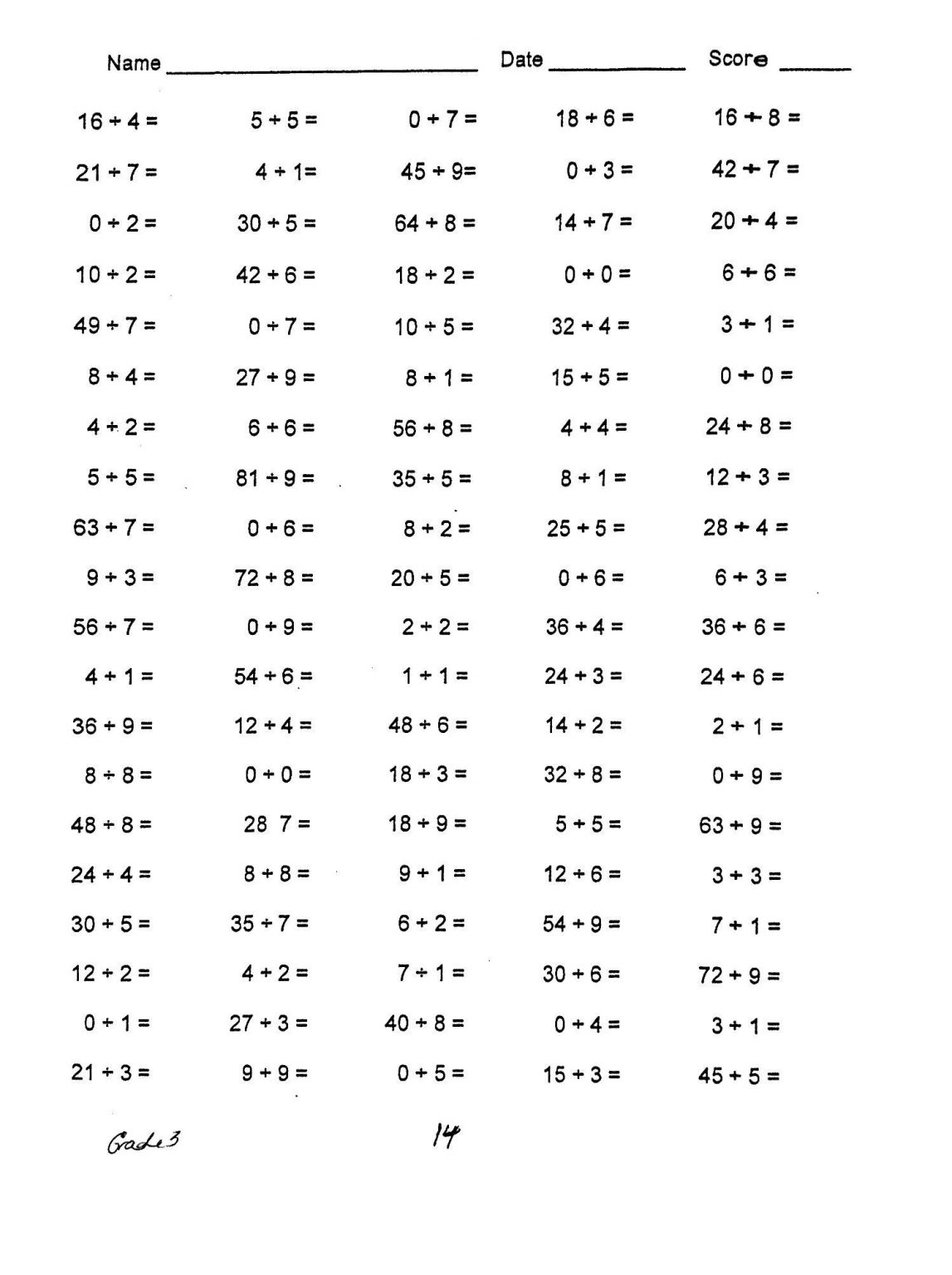 Maths division worksheets grade 1 39